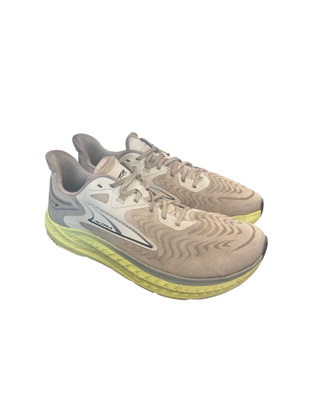 Altra Mens Via Olympus 2 AL0A82C4231 Beige Gray Shoes Size 11.5